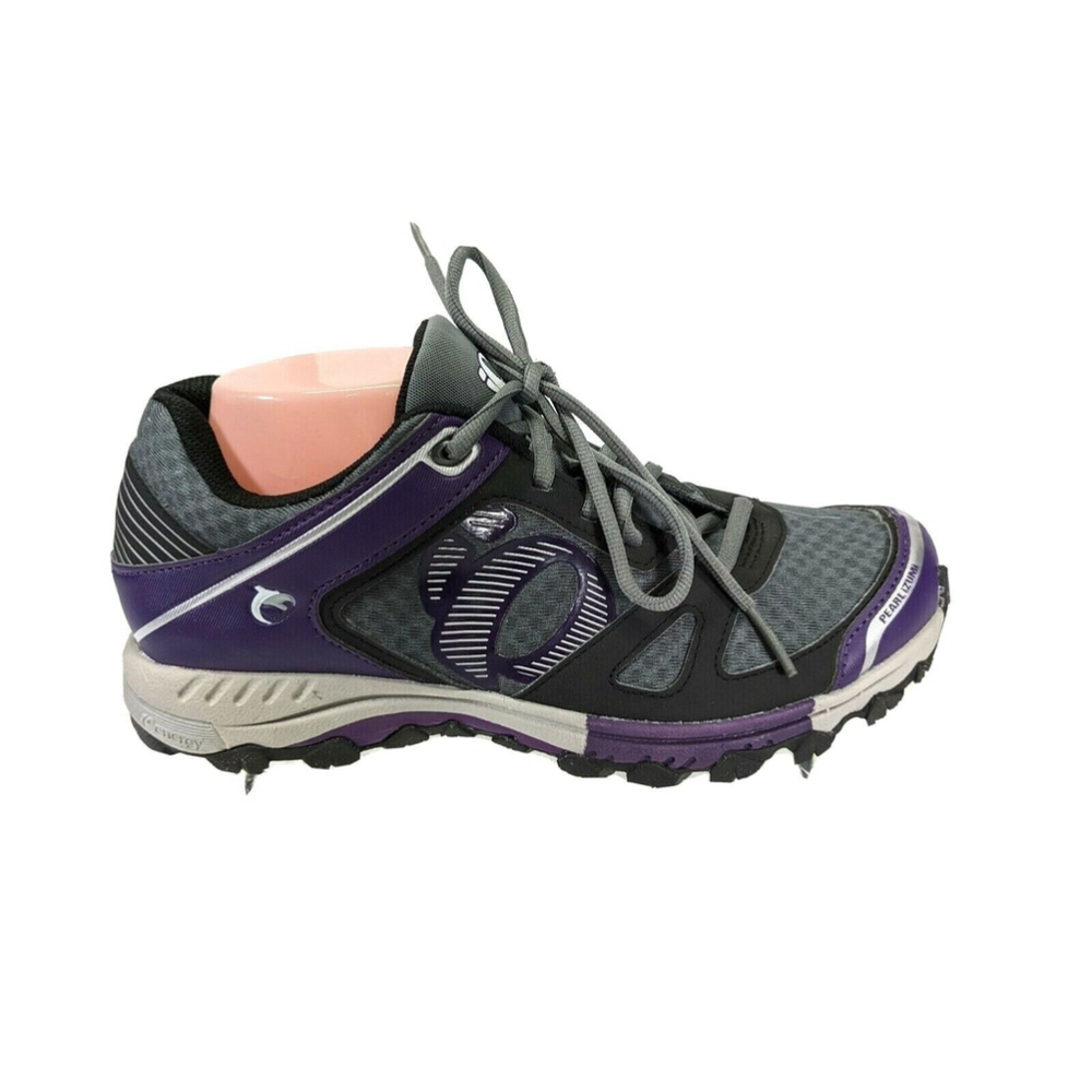 Pearl Izumi Womens Cycling Sneakers Size 10.5 US 43 EU Touring Purple Gray